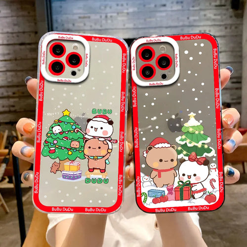 Bubu And Dudu Merry Christmas Phone Case For iPhone